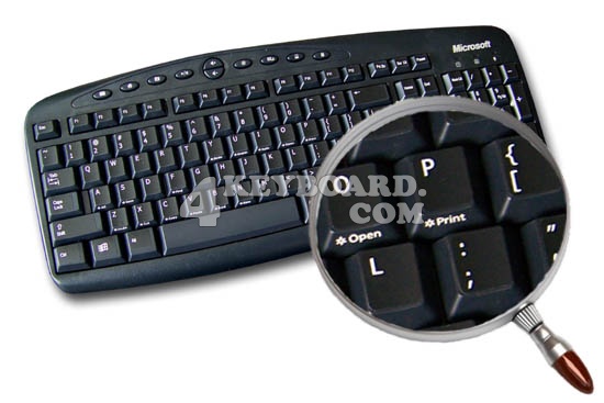 English US Keyboard sticker