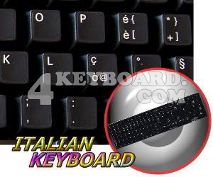 Replacement Italian keyboard sticker