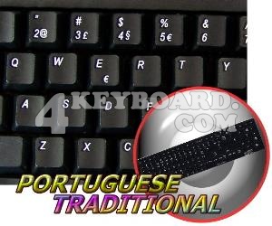 Replacement Portuguese keyboard sticker