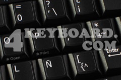 Spanish Latin American keyboard sticker