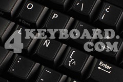 Spanish Latin American keyboard sticker