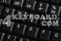 Spanish keyboard sticker