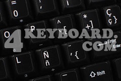 Spanish keyboard sticker