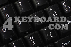 Spanish keyboard sticker