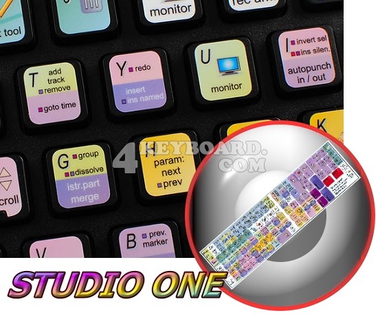 Studio One keyboard sticker