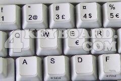 Swedish / Finnish keyboard sticker