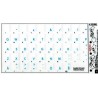 Apple Swedish Finnish transparent keyboard sticker