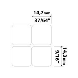 Boot Camp French AZERTY transparent keyboard sticker APPLE SIZE
