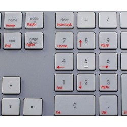 Boot Camp German transparent keyboard sticker APPLE SIZE