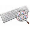 Hebrew Arabic English non transparent keyboard  stickers