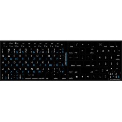 Apple German English non-transparent keyboard sticker