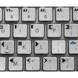 Avid Media Composer transparent keyboard sticker