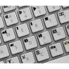 Avid Media Composer transparent keyboard sticker