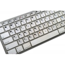 Avid Media Composer transparent keyboard sticker