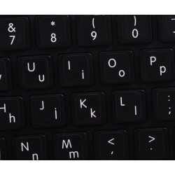 Apple English non-transparent keyboard sticker Lower & Upper Case