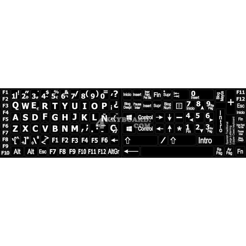 Spanish Lettering Stickers Spanish LL