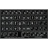 English US Large Lettering (Lower case) keyboard stickers