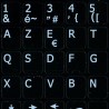 French AZERTY Notebook keyboard sticker