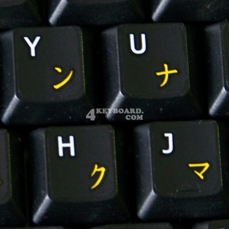 50 Pack Black Blank Keyboard Stickers - Non-Transparent For Laptop/PC