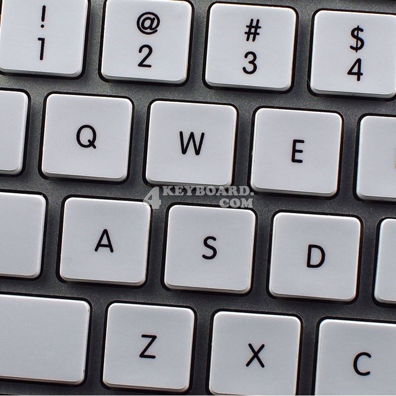 MAC ITALIAN KEYBOARD STICKERS WHITE BACKGROUND FOR DESKTOP LAPTOP AND NOTEBOOK 