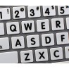 Apple English Large Lettering (Upper Case) non-transparent keyboard sticker