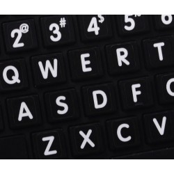 Apple English Large Lettering (Upper Case) non-transparent keyboard sticker