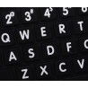 Apple English Large Lettering (Upper Case) non-transparent keyboard sticker