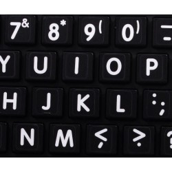 Apple English Large Lettering (Upper Case) non-transparent keyboard sticker