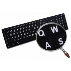 Apple English Large Lettering (Upper Case) non-transparent keyboard sticker