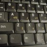 Georgian transparent keyboard stickers