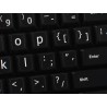 English US Large Lettering (Lower case) keyboard stickers