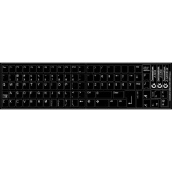 Commodore A500/A1200/A1200HD non transparent keyboard stickers