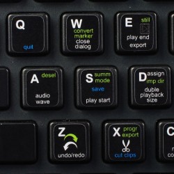 CAT DV keyboard sticker