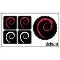 Debian sticker