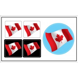 Canada Flag sticker