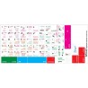 iMovie Galaxy series keyboard sticker