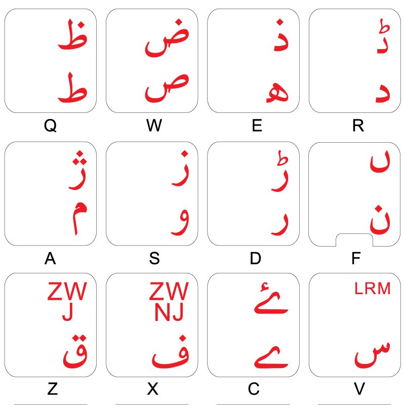 urdu keyboard stickers urdu keyboard stickers