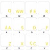 Welsh transparent keyboard  stickers