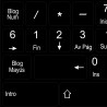 Replacement Spanish keyboard sticker on spanish language