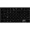 English UK non transparent keyboard stickers 14