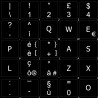 Italian non transparent keyboard  stickers