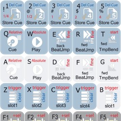 TRAKTOR PRO keyboard sticker