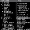 Logic Pro reference keyboard hotkeys decals for Mac OS