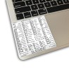 FL Studio reference keyboard hotkeys decals for Mac OS