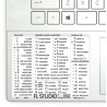 FL Studio reference keyboard hotkeys decals for Windows