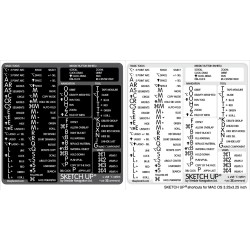 SketchUp reference keyboard...