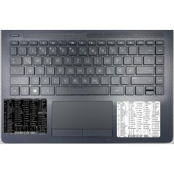 Dorico reference keyboard hotkeys decals for Windows