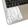 Reason reference keyboard hotkeys decals for Mac OS