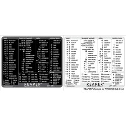 REAPER reference keyboard...