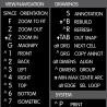 SolidWorks reference keyboard hotkeys decals for Windows
